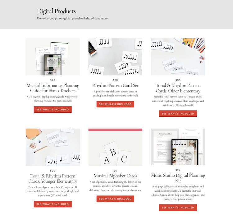 Ashley Danyew digital products