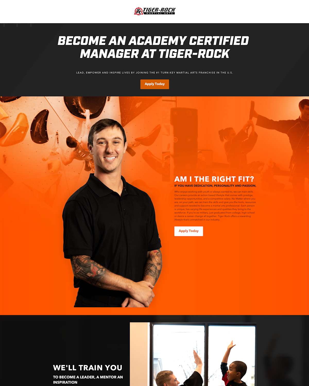 Landing page screenshot 5