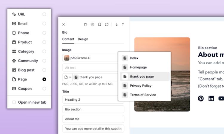 Smart Link feature