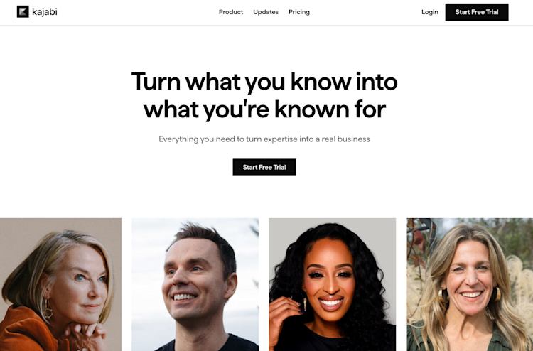 Kajabi Homepage